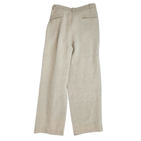 CHLOE Linen Pants Wide Leg Women’s Size S Small (T34) - Picture 2 of 13